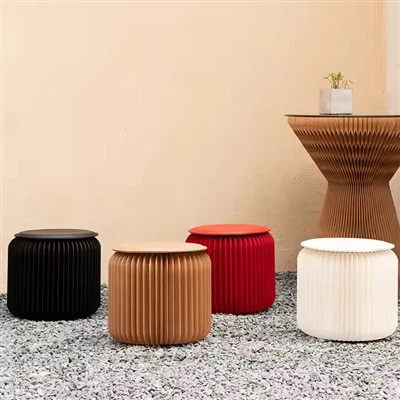 Taburete de papel